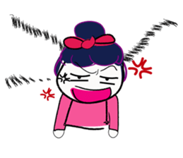 Naughty_little girl sticker #9634830