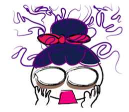 Naughty_little girl sticker #9634832