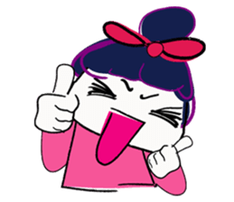 Naughty_little girl sticker #9634833