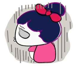 Naughty_little girl sticker #9634835