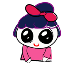 Naughty_little girl sticker #9634838