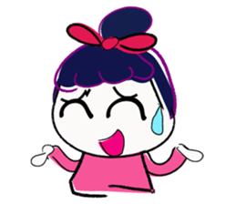 Naughty_little girl sticker #9634843