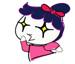 Naughty_little girl sticker #9634845