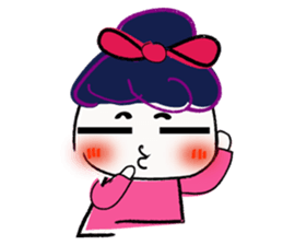 Naughty_little girl sticker #9634846