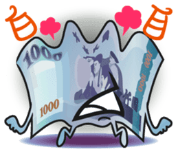 The Taiwan Money Family - Part II sticker #9634986
