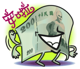 The Taiwan Money Family - Part II sticker #9634995