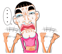 Men with pink hearts (v2) sticker #9635439