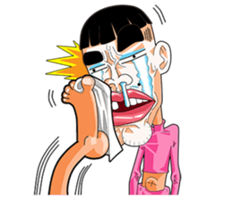 Men with pink hearts (v2) sticker #9635443