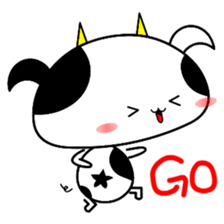 Good job Man VS Mushroom Cow(Part 1) sticker #9635660