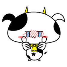 Good job Man VS Mushroom Cow(Part 1) sticker #9635666