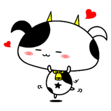 Good job Man VS Mushroom Cow(Part 1) sticker #9635667