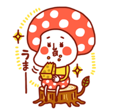 kinokomatsumuri2 sticker #9635773