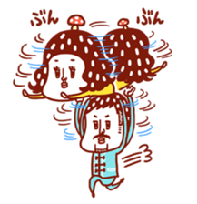 kinokomatsumuri2 sticker #9635795