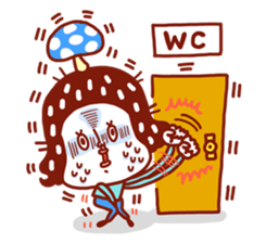 kinokomatsumuri2 sticker #9635801