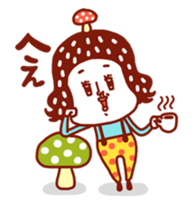 kinokomatsumuri2 sticker #9635802