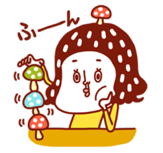 kinokomatsumuri2 sticker #9635803