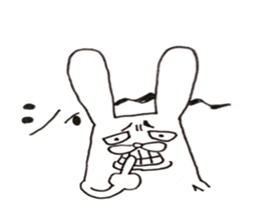 transformation rabbit sticker #9635876