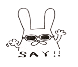 transformation rabbit sticker #9635882