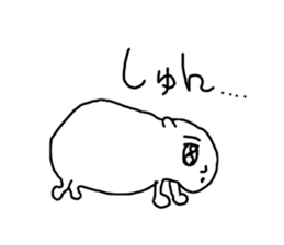 Spooky Capybara sticker #9636293