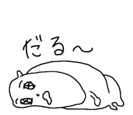 Spooky Capybara sticker #9636298