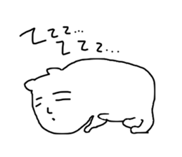 Spooky Capybara sticker #9636299