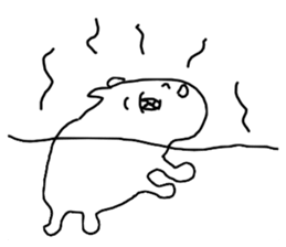 Spooky Capybara sticker #9636303