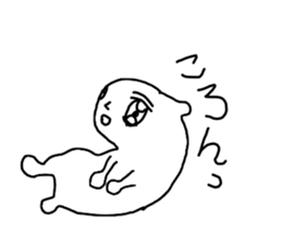 Spooky Capybara sticker #9636321