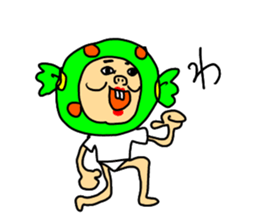 masked tugaru sticker #9636345