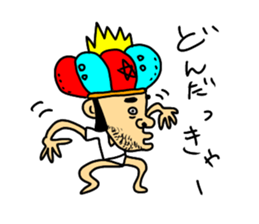 masked tugaru sticker #9636367