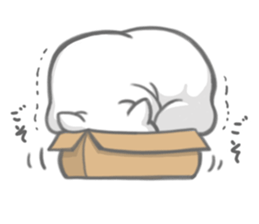 Maru Nuke neko sticker #9636536