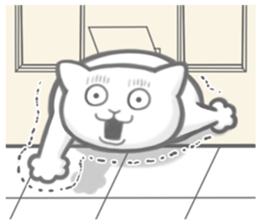 Maru Nuke neko sticker #9636539