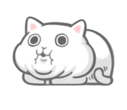 Maru Nuke neko sticker #9636544