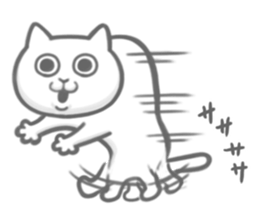 Maru Nuke neko sticker #9636564