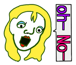 Funny Face Girls sticker #9636654