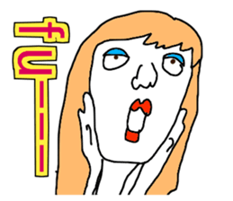 Funny Face Girls sticker #9636655