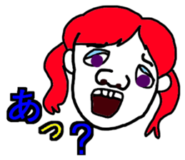 Funny Face Girls sticker #9636664