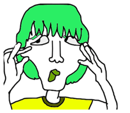 Funny Face Girls sticker #9636668