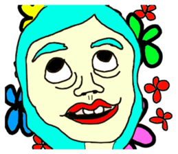 Funny Face Girls sticker #9636671