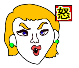 Funny Face Girls sticker #9636684