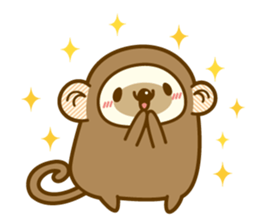 Harry's family and the monkey sticker #9636730