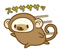 Harry's family and the monkey sticker #9636732