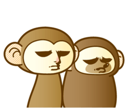 Harry's family and the monkey sticker #9636735