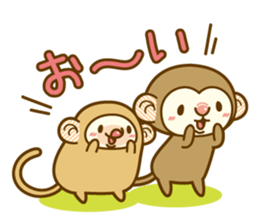 Harry's family and the monkey sticker #9636736