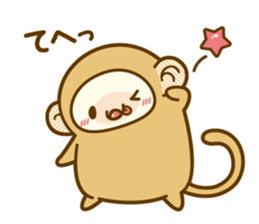 Harry's family and the monkey sticker #9636741