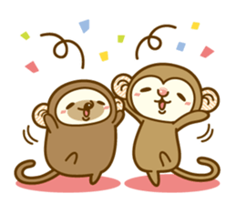 Harry's family and the monkey sticker #9636743