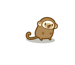 Harry's family and the monkey sticker #9636751