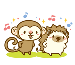 Harry's family and the monkey sticker #9636765