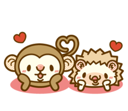 Harry's family and the monkey sticker #9636766