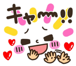 pretty smiley sticker 8 sticker #9636856