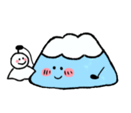 I like climbing mountains. sticker #9637128